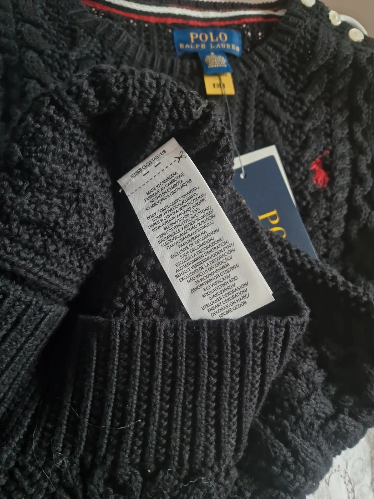 Ralph Lauren meisjes trui-jurk – photo 14